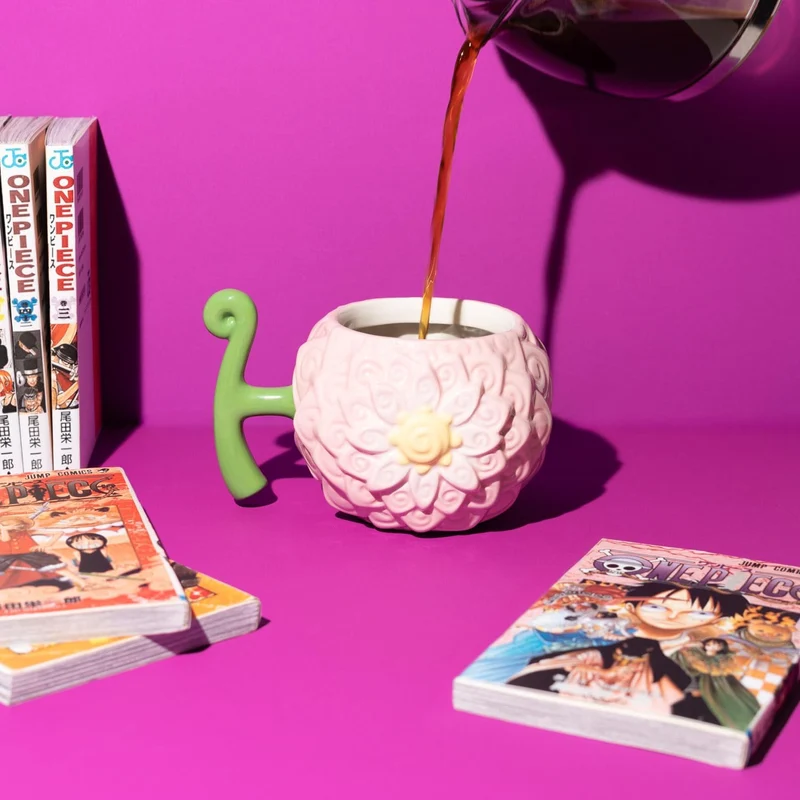 Mug 3D One Piece Nico Robin Fruit Fleur-Fleur