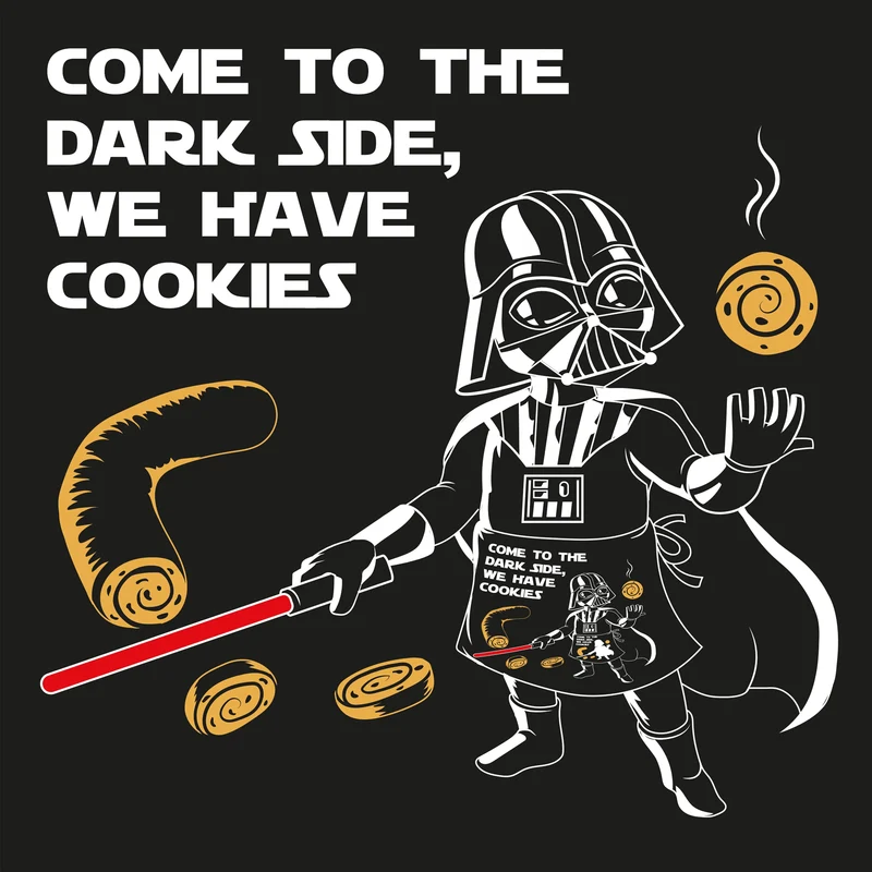 Tablier de Cuisine et Barbecue "Come to the Dark Side"