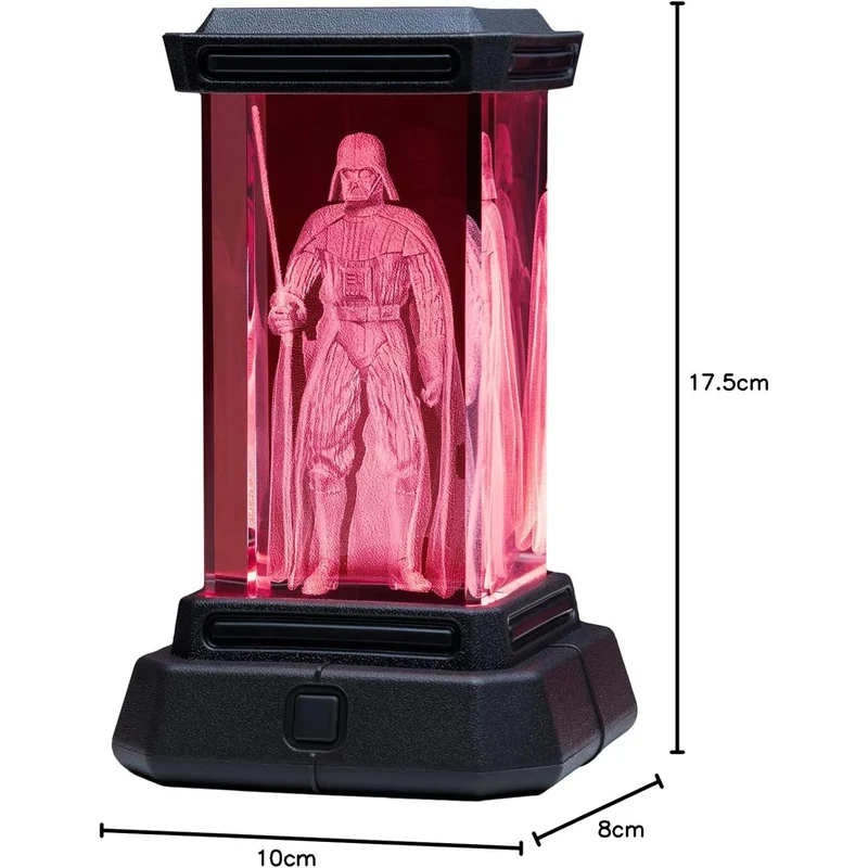 Lampe Hologramme Cristal 3D Star Wars Darth Vader