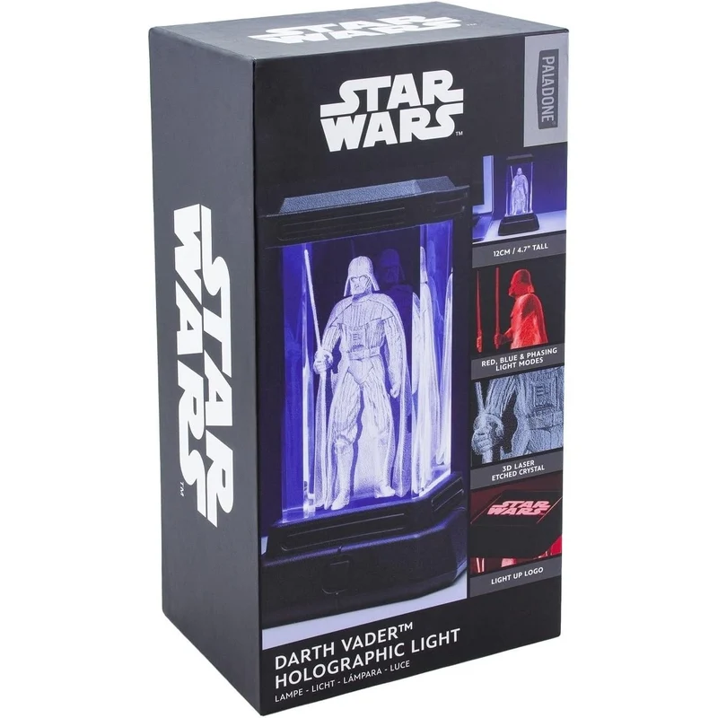 Lampe Hologramme Cristal 3D Star Wars Darth Vader