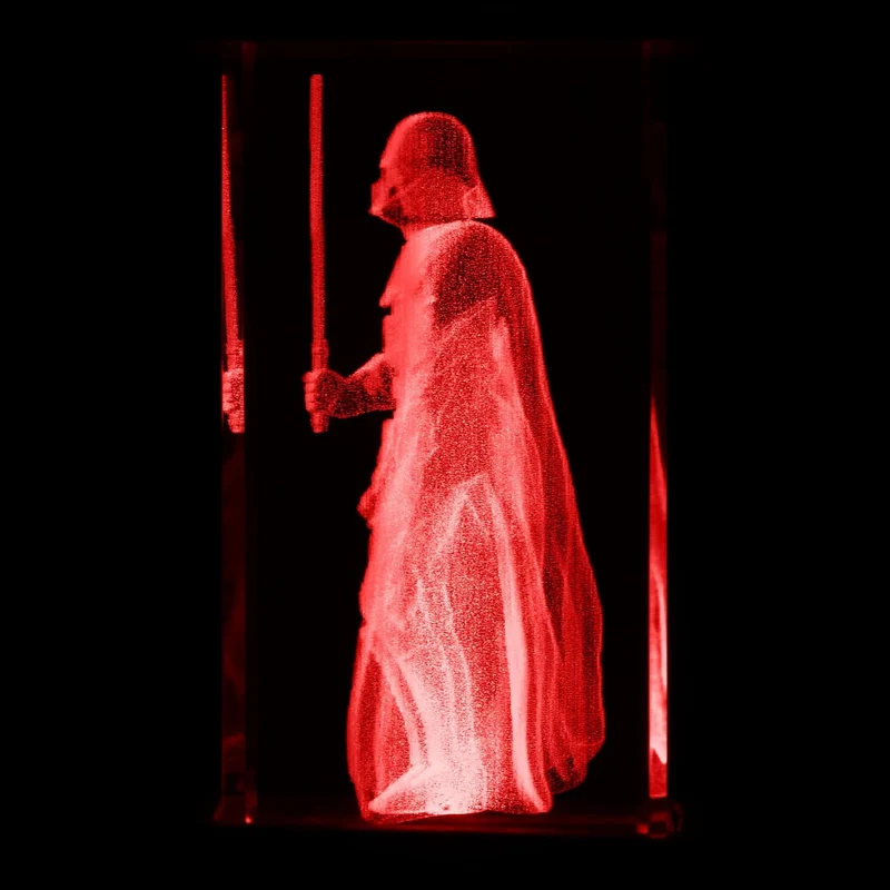 Lampe Hologramme Cristal 3D Star Wars Darth Vader