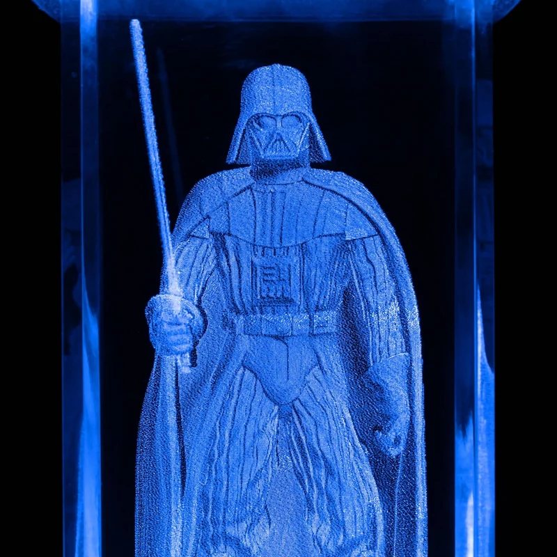 Lampe Hologramme Cristal 3D Star Wars Darth Vader