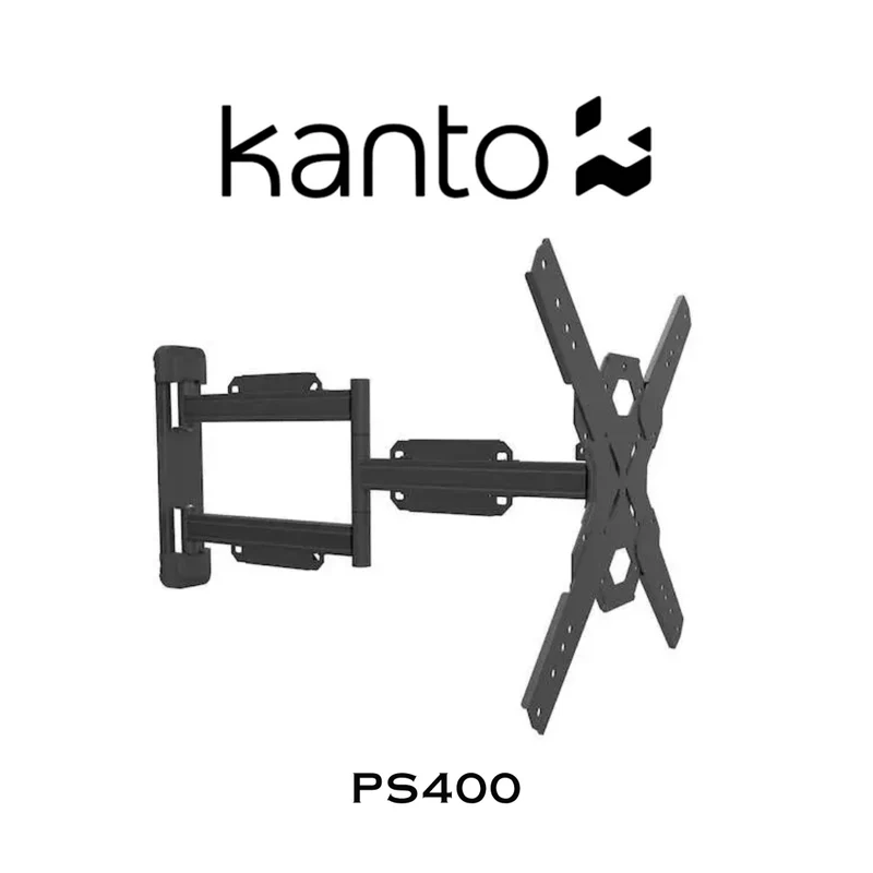 KANTO PS400 -Support de téléviseur entièrement articulé pour téléviseur de 30'' à 70'', 88lb Max