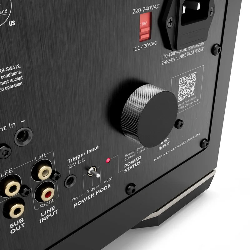 Paradigm Defiance S12 - Caisson de basses 800Watts avec HP de graves de 12'' Noir