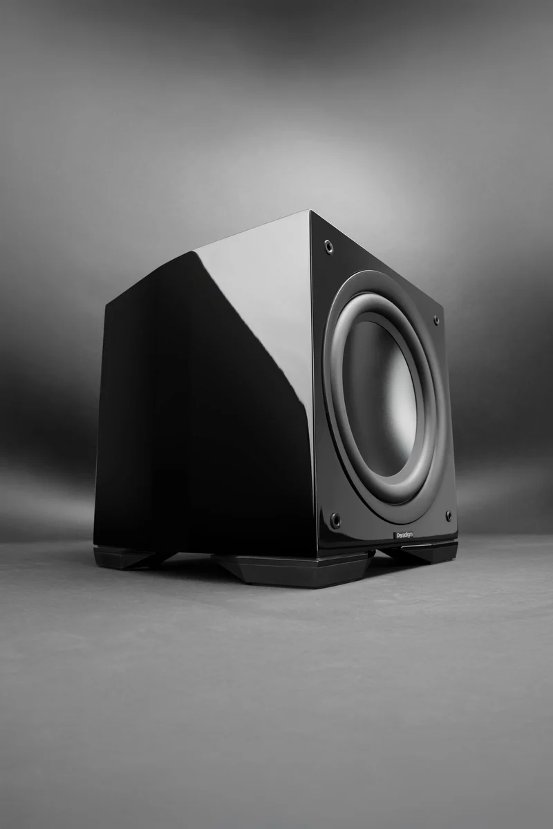 Paradigm Defiance S12 - Caisson de basses 800Watts avec HP de graves de 12'' Noir