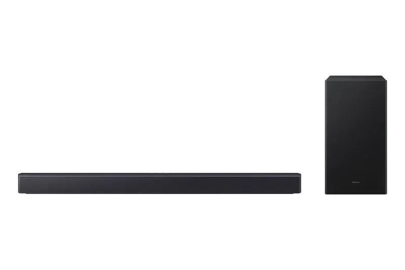 Samsung HW-B550F -Barre de son 2.1 canaux, 410Watts, Sub sans fil 6.5'', Dolby Audio, Bluetooth