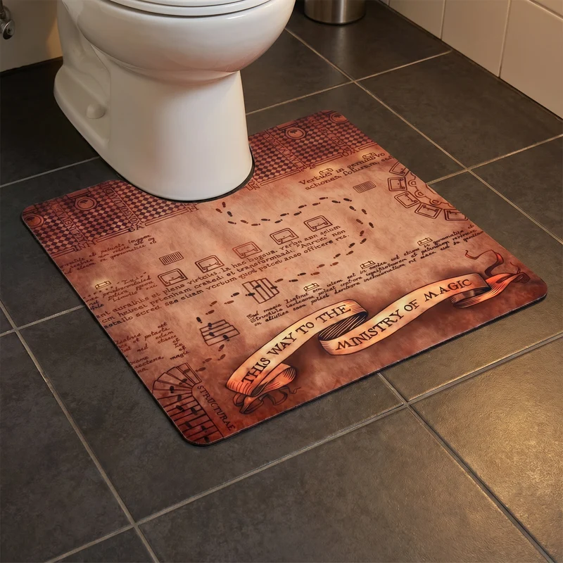 Tapis de Toilette – Chemin vers le Ministère de la Magie