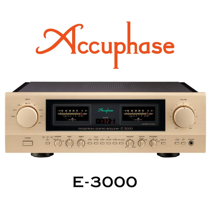 Accuphase E-3000 | Amplificateur Intégré Stéréo 100Watts/Canal Classe AB