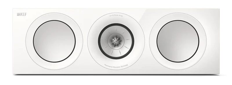 KEF R6 Meta - Enceinte de canal central trois voies phare de la Série R doté Uni-Q