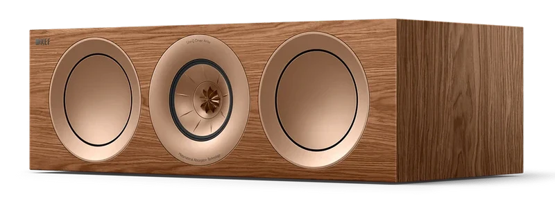 KEF R6 Meta - Enceinte de canal central trois voies phare de la Série R doté Uni-Q