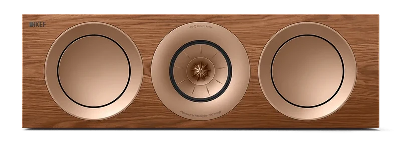 KEF R6 Meta - Enceinte de canal central trois voies phare de la Série R doté Uni-Q