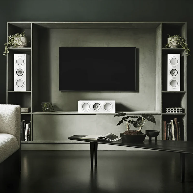 KEF R2 Meta - Enceinte de canal central trois voies de la Série R doté Uni-Q