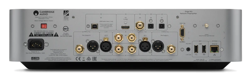 Cambridge Audio EDGE NQ - Préamplificateur stéréo