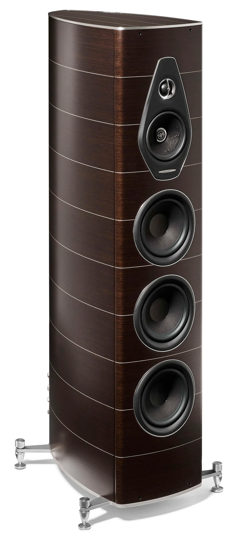 Sonus Faber Olympica Nova V - Enceintes de type colonne Bass-Reflex 3 voies haut de gamme (la paire)
