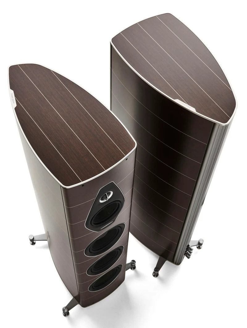 Sonus Faber Olympica Nova V - Enceintes de type colonne Bass-Reflex 3 voies haut de gamme (la paire)