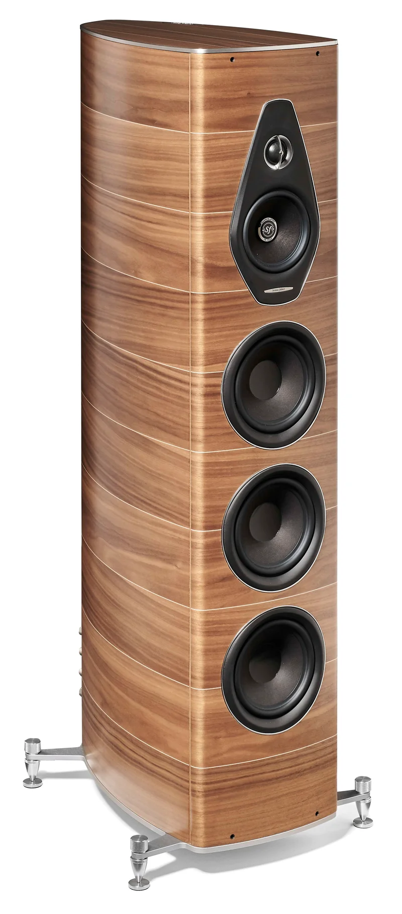Sonus Faber Olympica Nova V - Enceintes de type colonne Bass-Reflex 3 voies haut de gamme (la paire)