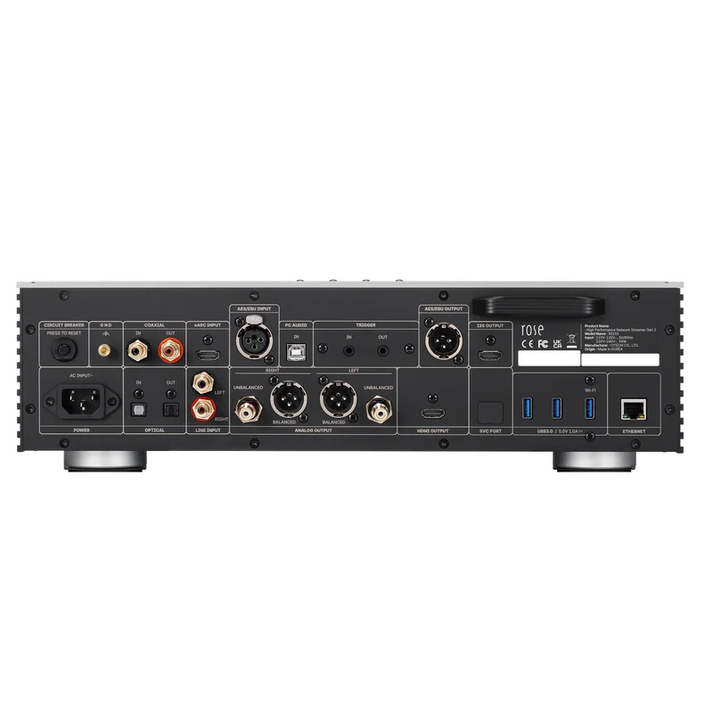 HiFi Rose RS151 | Lecteur réseau DAC ES9039, écran Full HD 15.4''