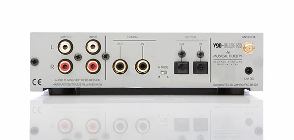 Musical Fidelity V90-BLU5-HD - Lecteur réseau Bluetooth haut de gamme avec conception spéciale DAC et SRC