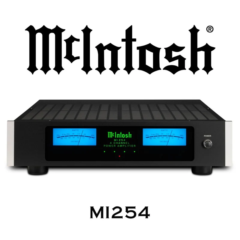McIntosh MI254 - Amplificateur de puissance 250 Watts 4 canaux