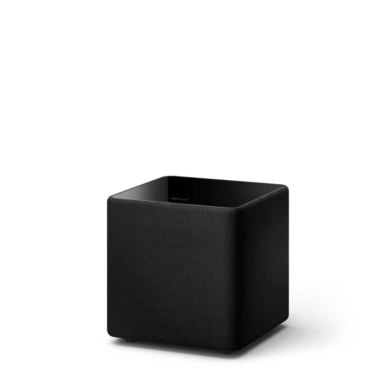 KEF Kube 8 - Caisson de basses actif scellé de 8 pouces à projection frontale 300 Watts