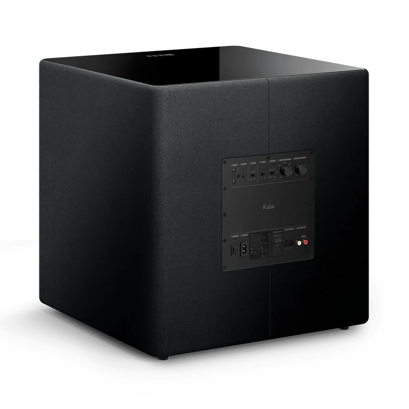 KEF Kube 15 MIE - Caisson de basses actif scellé de 15 pouces à projection frontale 300 Watts