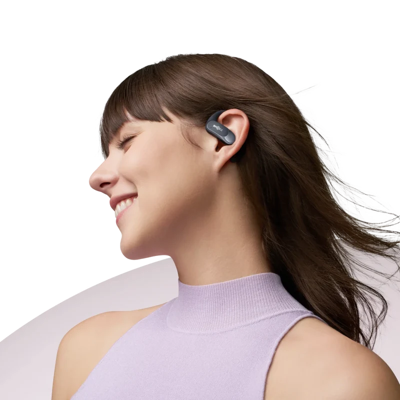 SHOKZ OpenFit Air - Écouteurs sans fil à conduction osseuse True Wireless indice IP54