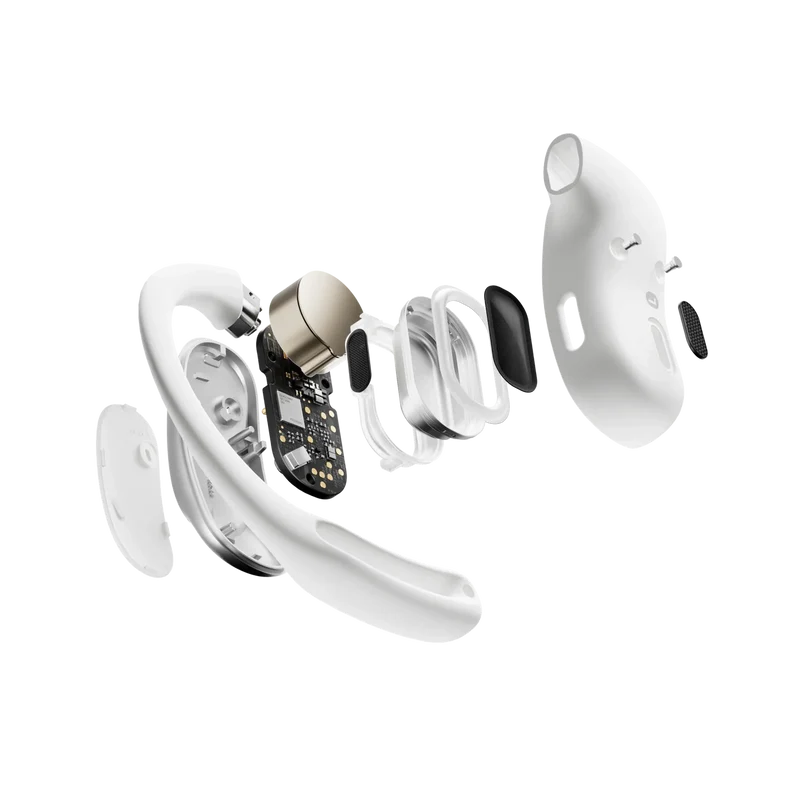 SHOKZ OpenFit Air - Écouteurs sans fil à conduction osseuse True Wireless indice IP54