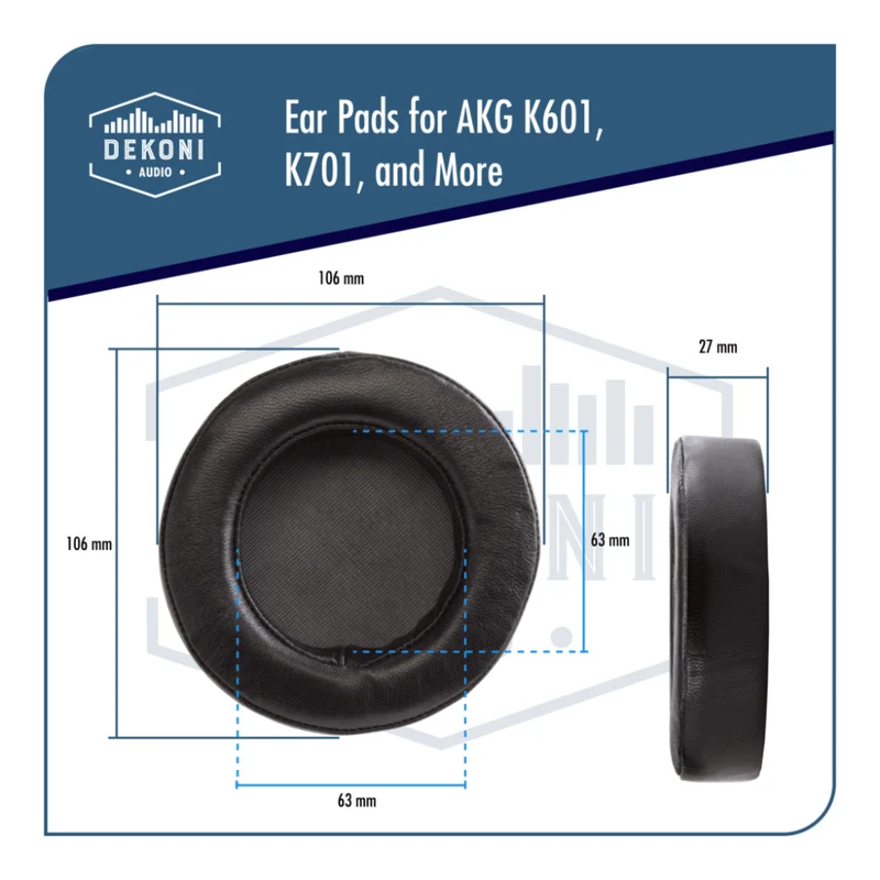 Earpads for AKG K601, K701