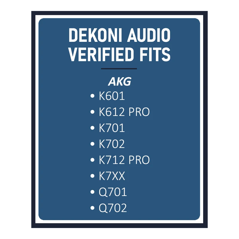 Earpads for AKG K601, K701