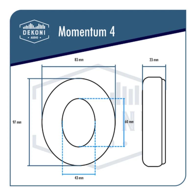 Earpads for Sennheiser Momentum 4