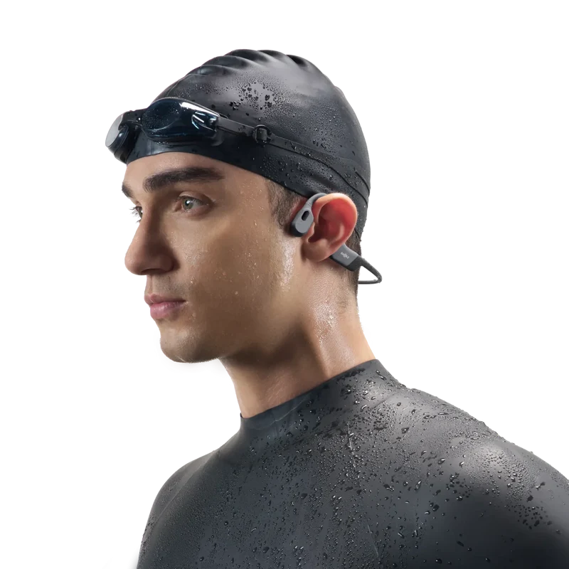 SHOKZ OpenSwim PRO - Écouteurs Bluetooth à conduction osseuse à triple étanchéité IP68