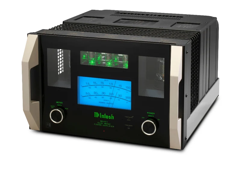 McIntosh MC451 - Ampli hybride double mono à tubes