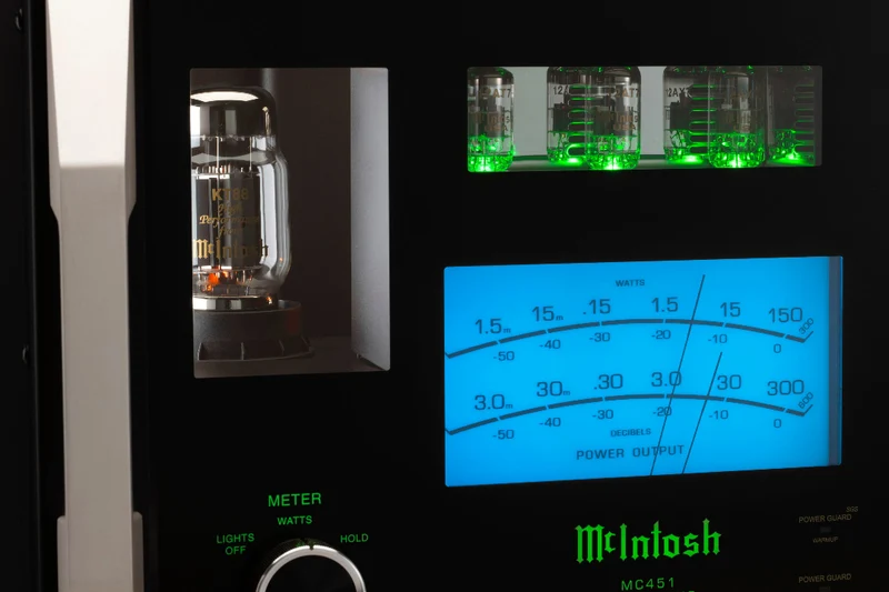 McIntosh MC451 - Ampli hybride double mono à tubes