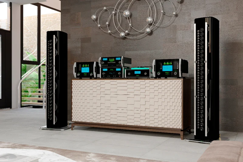 McIntosh MC451 - Ampli hybride double mono à tubes
