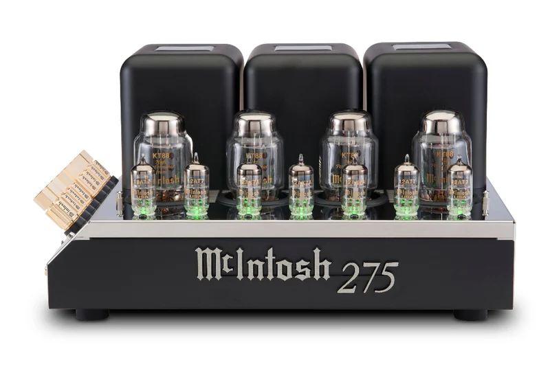 McIntosh MC275 VI Amplificateur de puissance à lampes – 75 W x 2 canaux ou 150 W en mono.