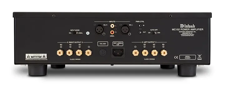 McIntosh MC152 - Ampli de puissance 150 Watts par canal