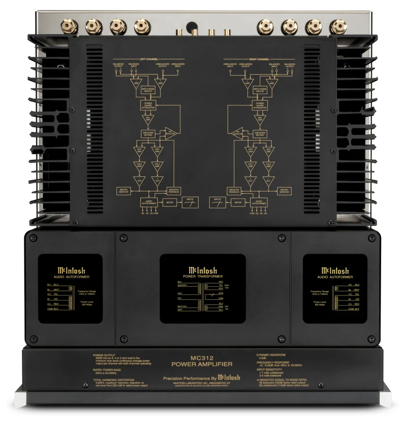 McIntosh MC312 - Ampli de puissance 300 watts par canal