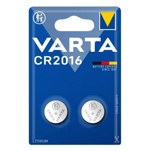 LITHIUM BATTERY 2016 BLISTER OF 2 BATTERY