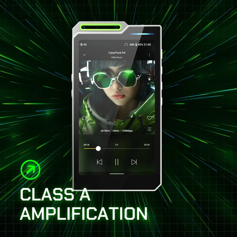 HiBy R4 Hi-Res Portable Music Player
