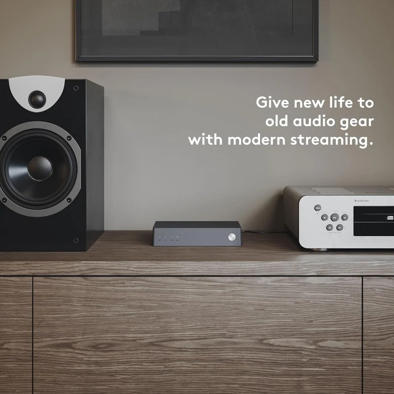 Audio Pro Link 2 Wireless HiFi Adapter for Audio Streaming & Multiroom
