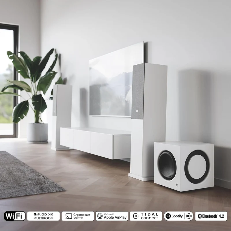 Audio Pro A48 Wireless & WiFi Floor Standing Speakers