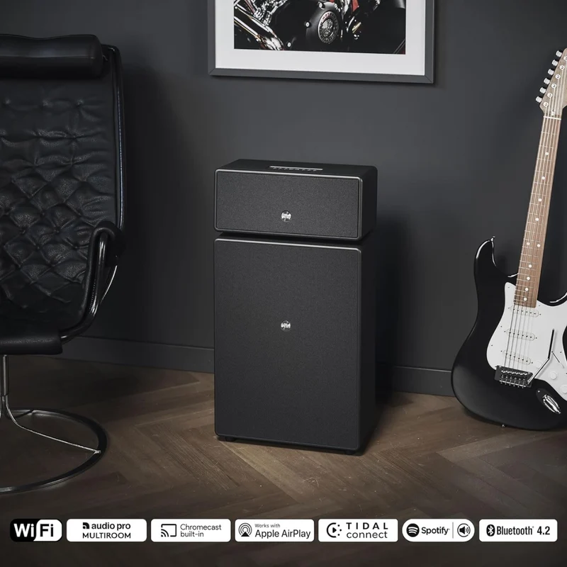 Audio Pro DRUMFIRE MKII Multi-Room Wireless & WiFi Speaker