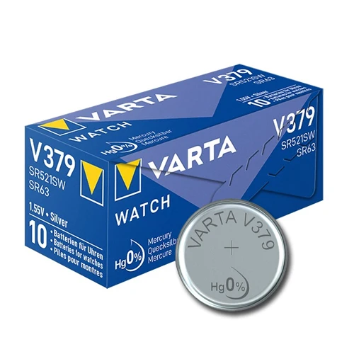 BUTTON BATTERIES V379 - BOX OF 10 BATTERY
