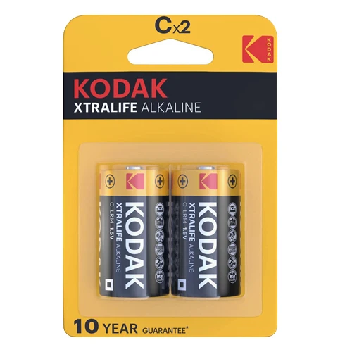 KODAK XTRALIFE ALKALINE C LR14 BLIST 2