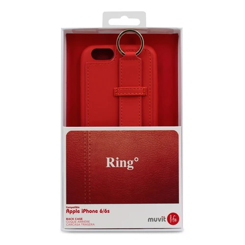 MUVIT LIFE RED RING CASE: APPLE IPHONE 6/6S/7/8
