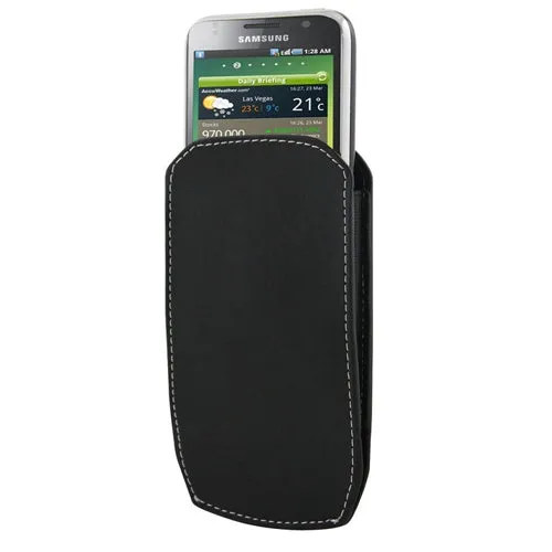 MUVIT VERTICAL CASE SIZE L BLACK BELT LOOP 59x115x7mm**