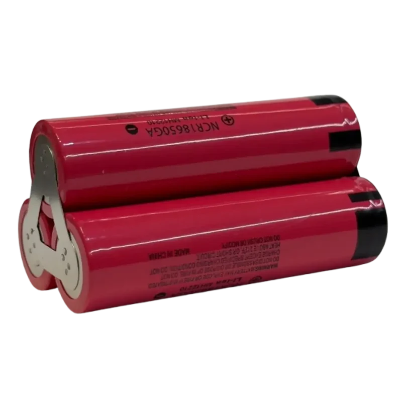 Batterie Li-ion 1S3P 3.7V 10500mAh – Pack 3x18650 pattes à souder
