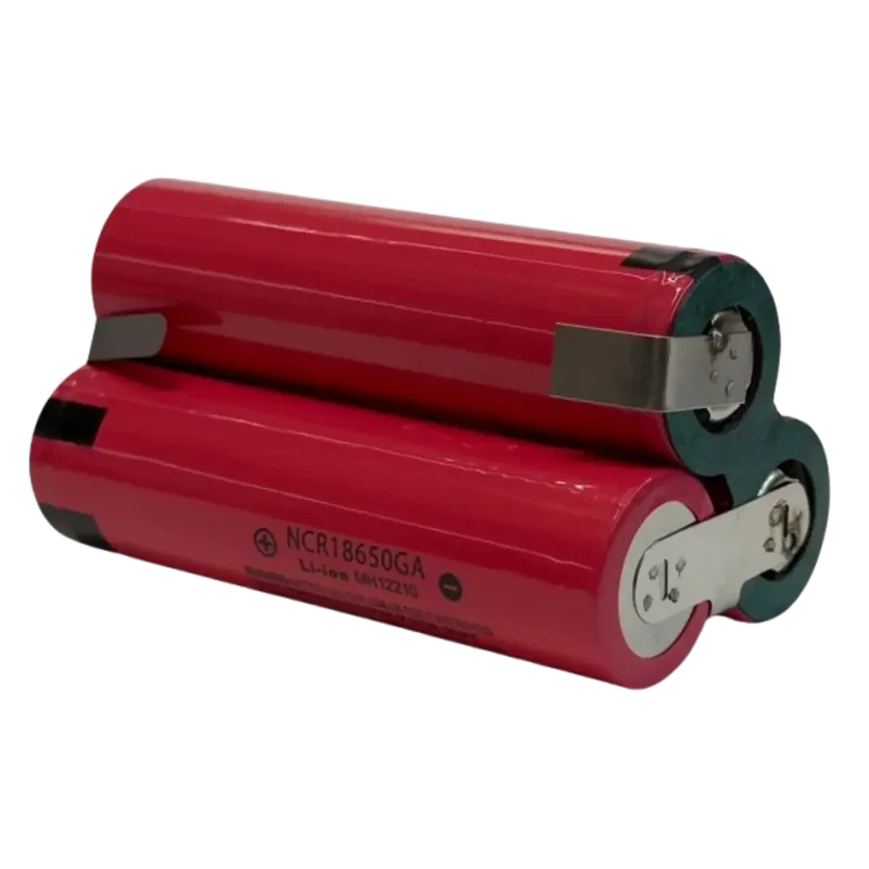 Batterie Li-ion 3S1P 10.8V 3500mAh 3x18650 avec pattes à souder