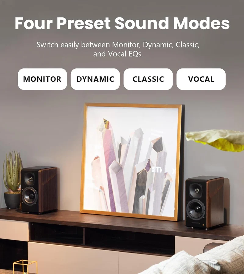 Edifier S2000MKIII Hi-Res Audio Active 2.0 Bluetooth Bookshelf Speaker