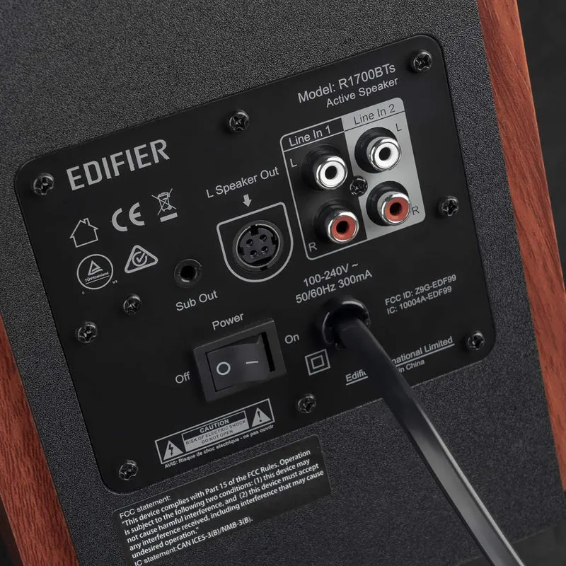 Edifier R1700BTS Active 2.0 Bluetooth Bookshelf Speaker